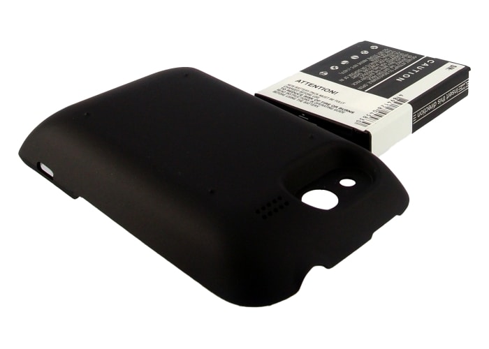 Batteri til mobiltelefon, smarttelefon for HTC Wildfire S, PG76100, A510e m.fl.