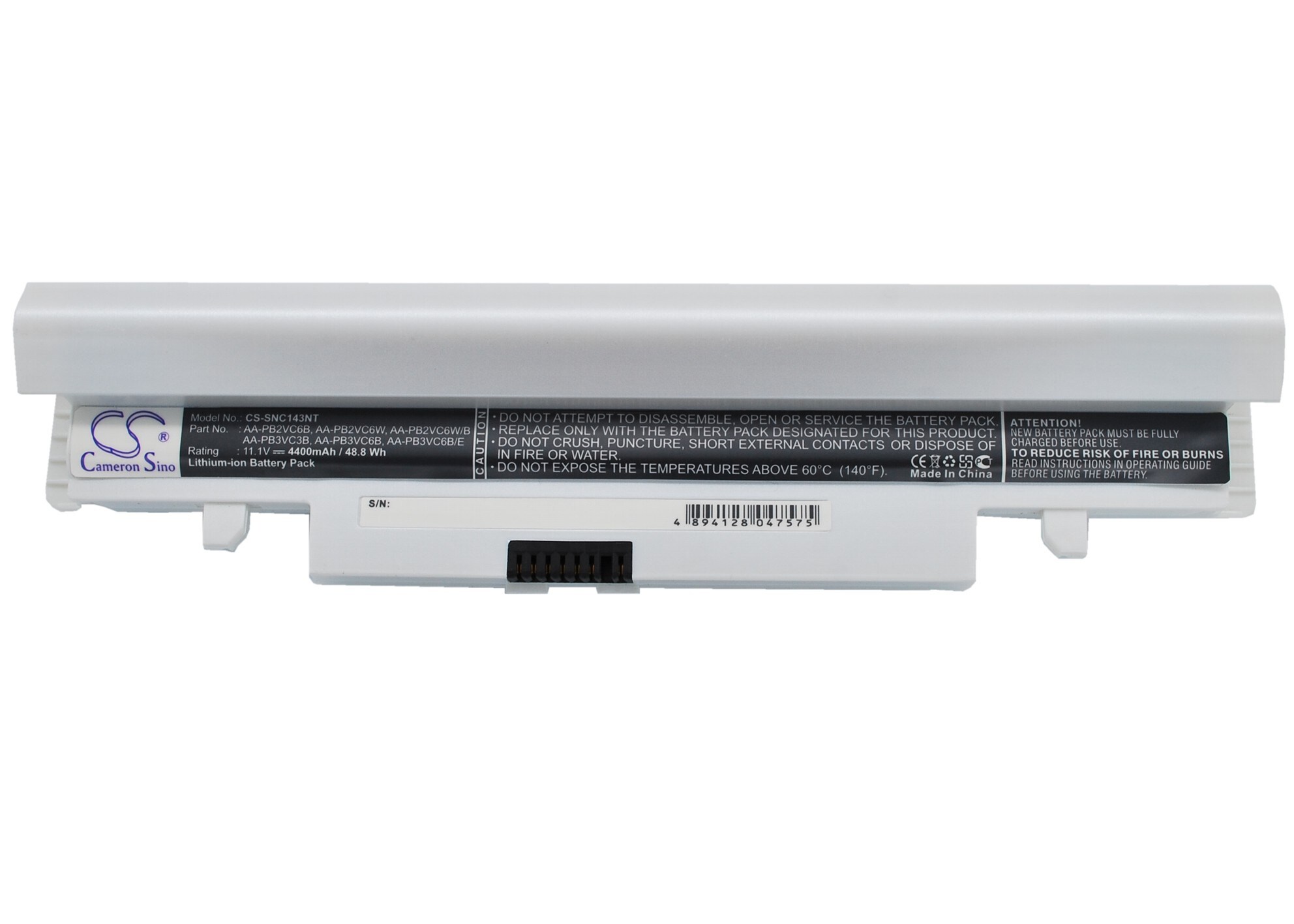 Batteri til bærbar PC, til Samsung NP-N143, NP-N143P, NP-N145P m.fl.