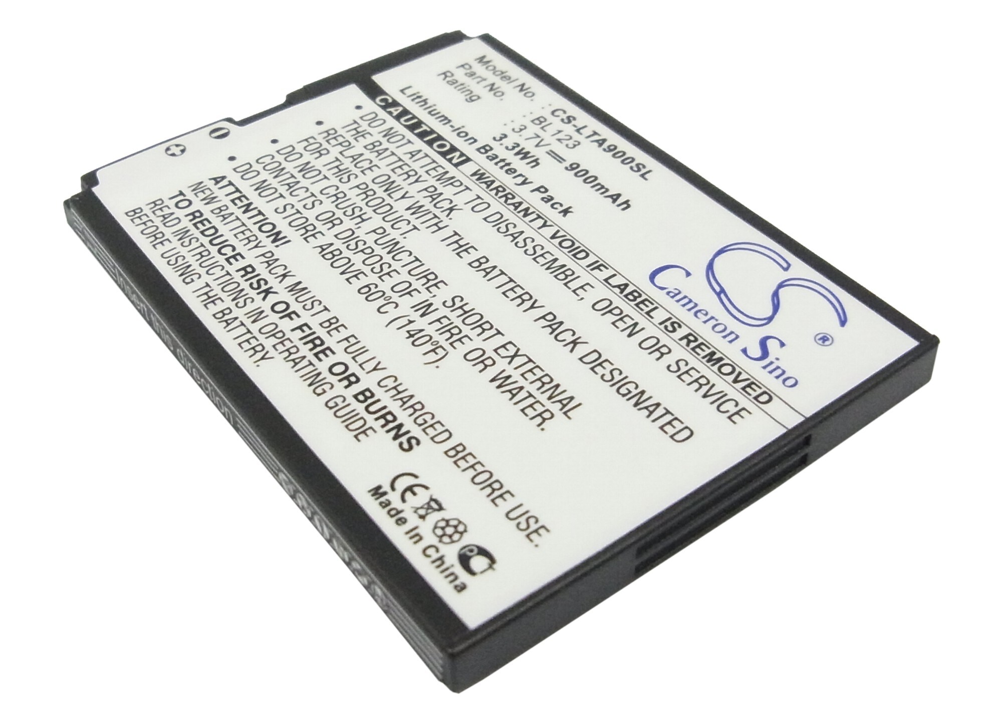 Batteri til mobiltelefon, smarttelefon for Lenovo A900