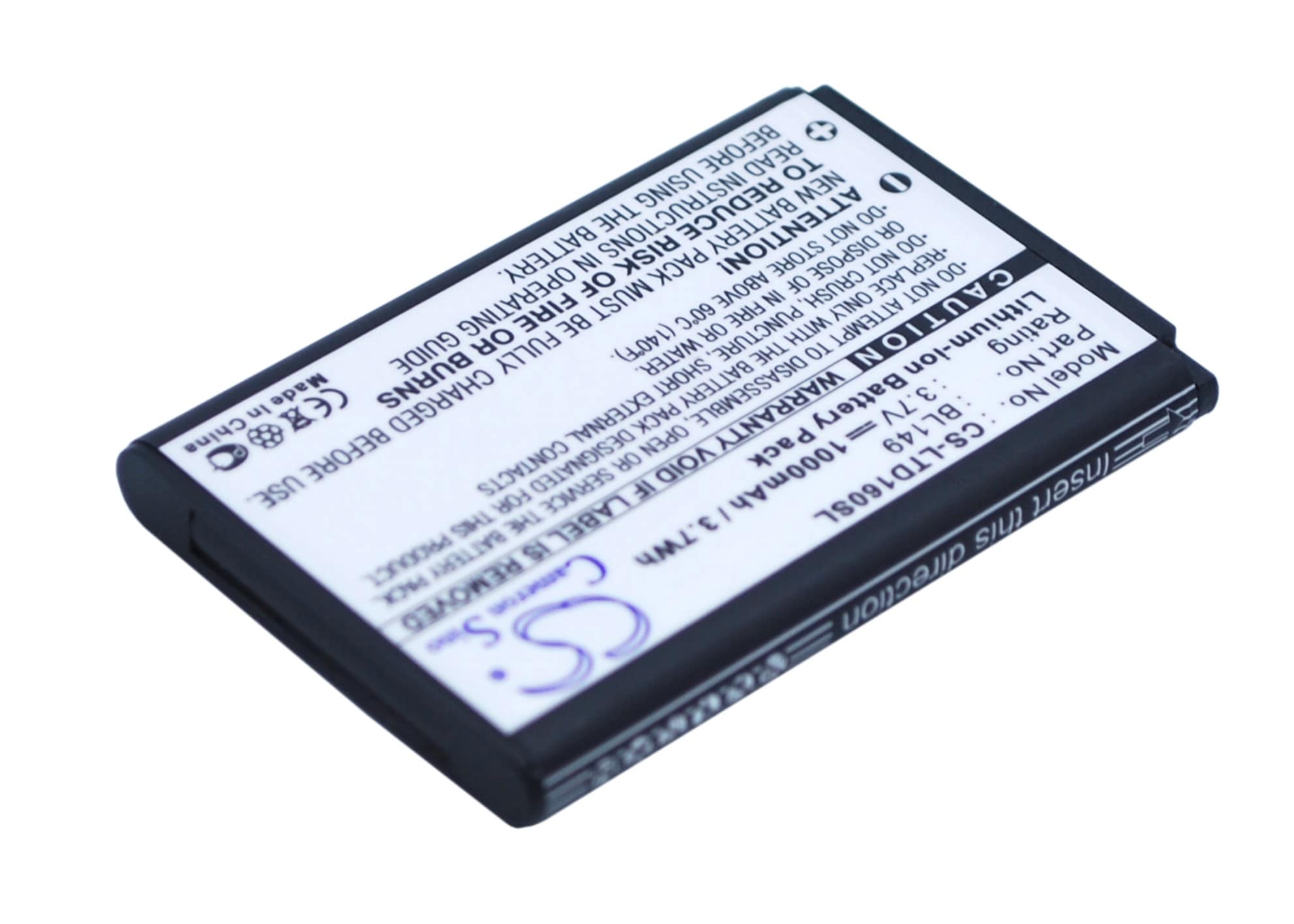 Batteri til mobiltelefon, smarttelefon for Lenovo TD16