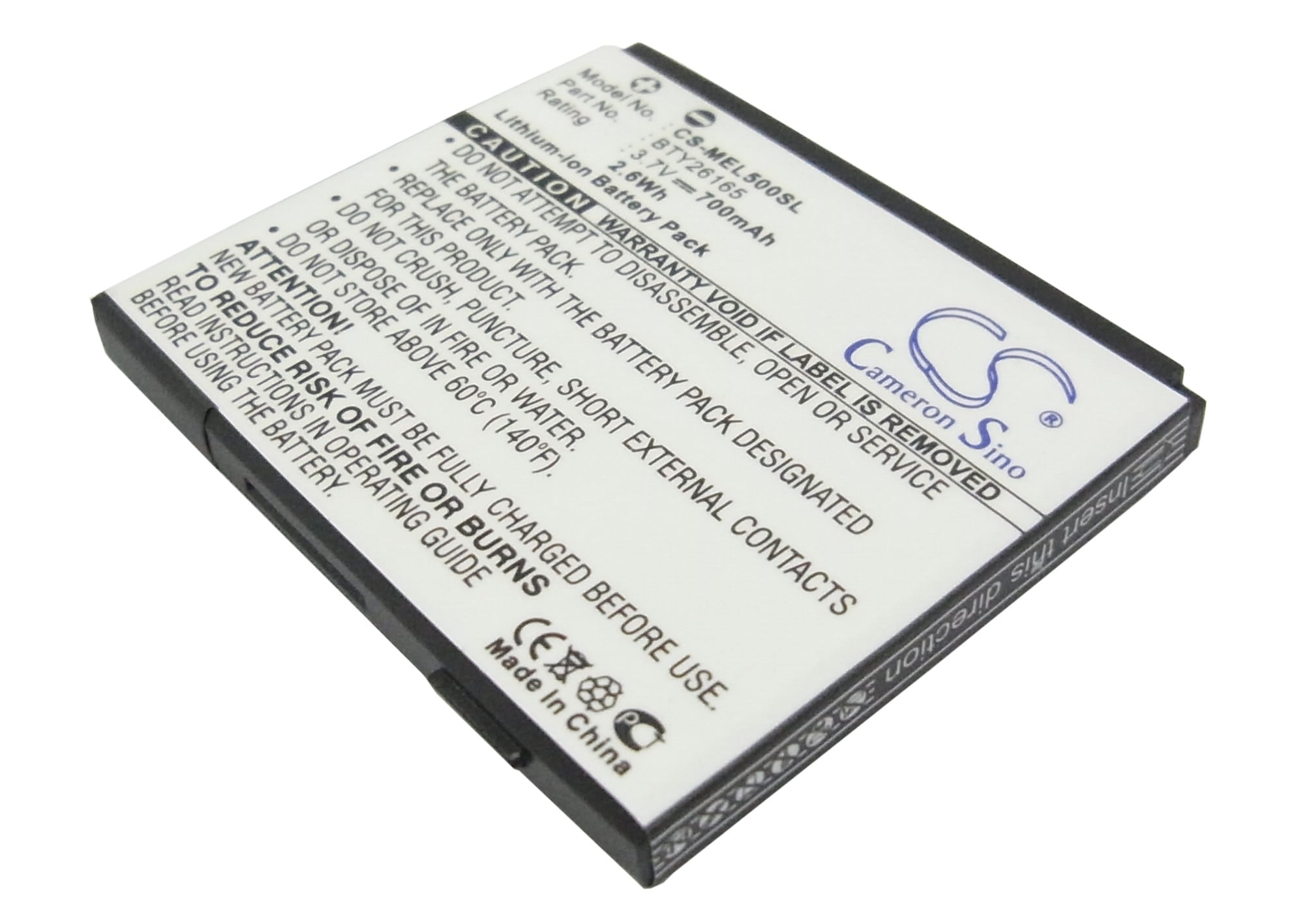 Batteri til Pocket PC, PDA for Emporia Elson EL500, Mobistel EL500