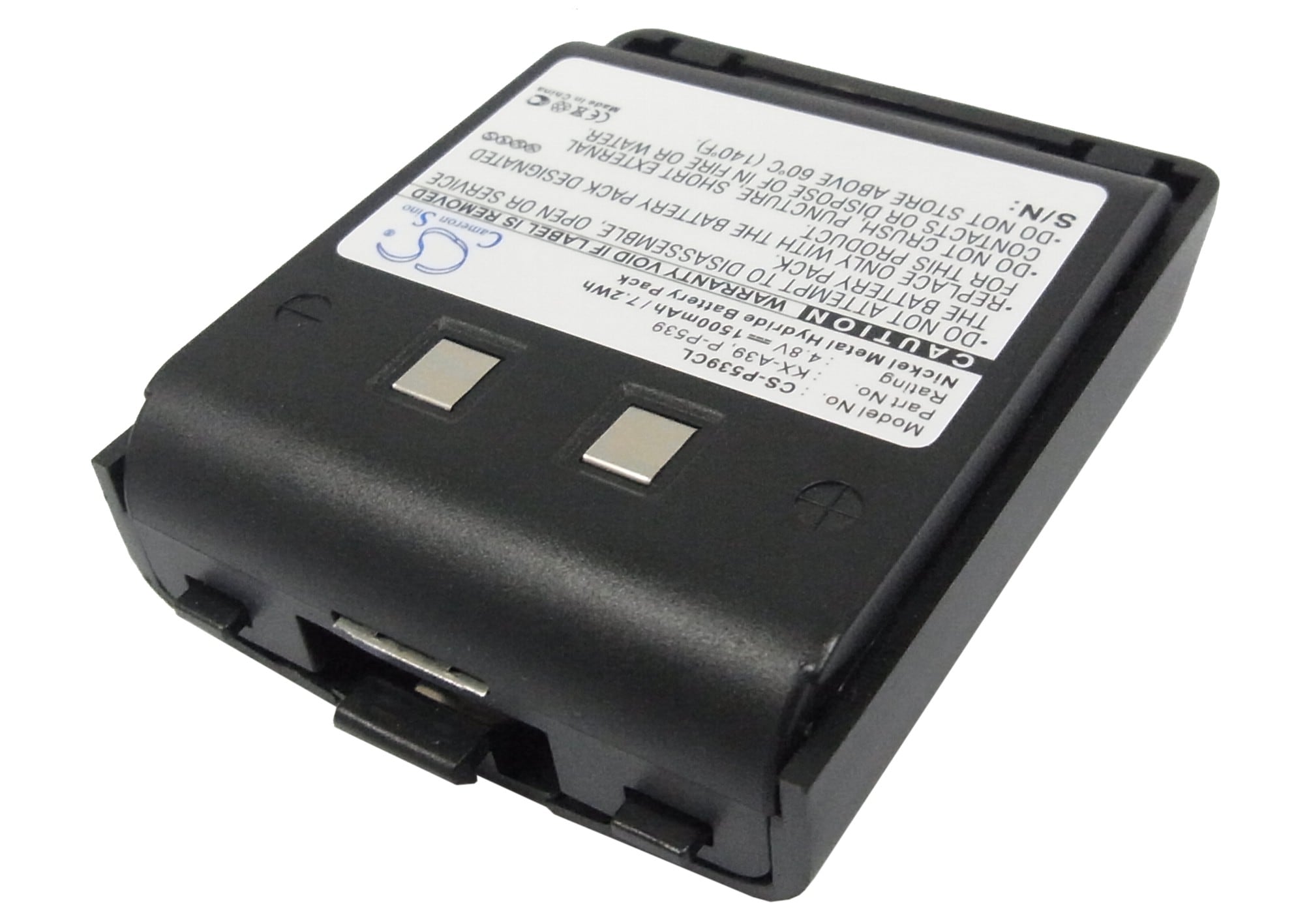 Batteri til trådløs telefon for Panasonic KX-T9000, KX-T9050BH, KX-TC9080 m.fl.