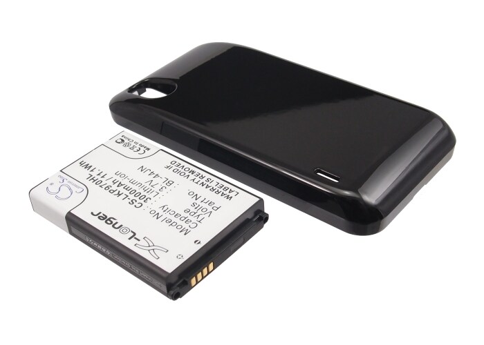 Batteri til mobiltelefon, smarttelefon for LG P970, Optimus Black