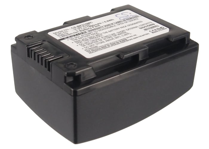 Batteri til kamera for Samsung SMX-F50, HMX-F50BN, SMX-F50BP m.fl.