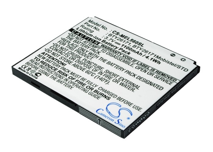 Batteri til mobiltelefon, smarttelefon for Elson EL560, EL560 Dual
