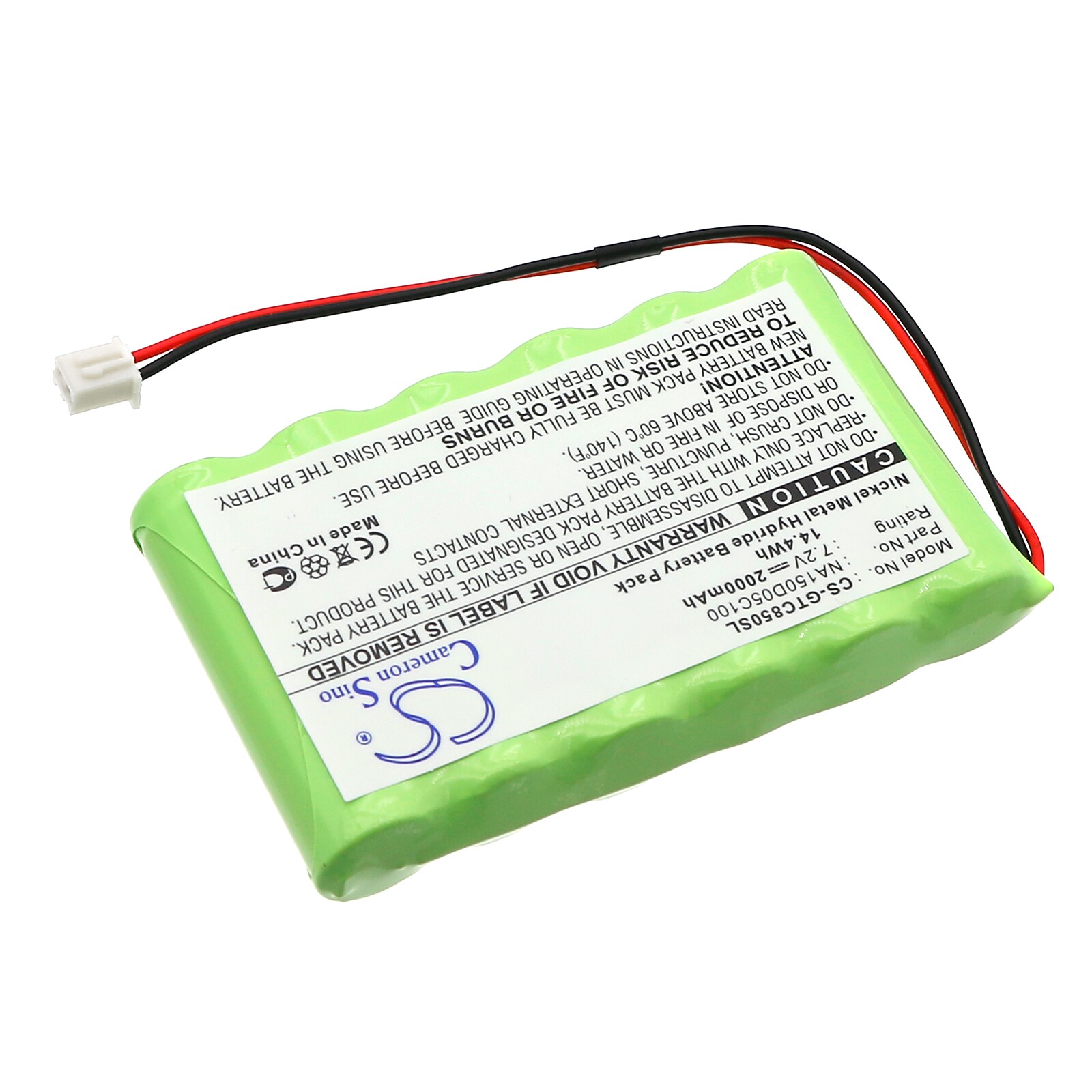 Batteri til kartlegging og testing, utstyr til Graetz TC850B, TC850C