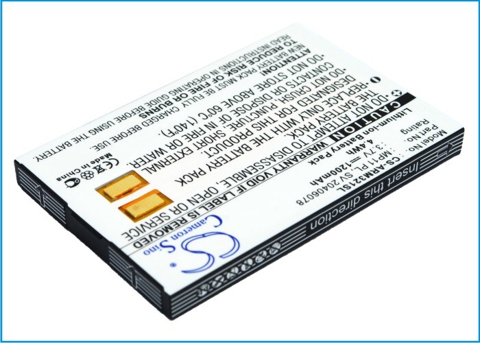 Batteri til mobiltelefon, smarttelefon for Swissvoice MP11, MP11 PL