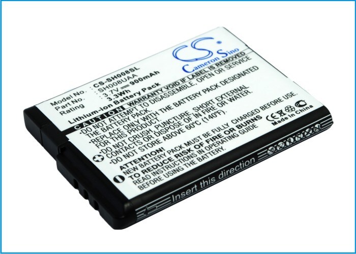 Batteri til mobiltelefon, smarttelefon for Sharp SH008, AQUOS SHOT SH008