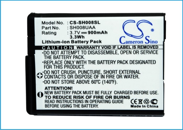 Batteri til mobiltelefon, smarttelefon for Sharp SH008, AQUOS SHOT SH008