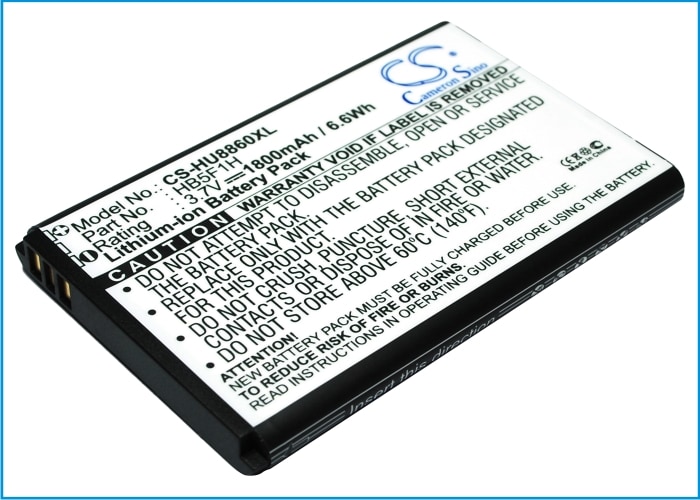 Batteri til mobiltelefon, smarttelefon for Huawei U8860, Honor, M886 m.fl.