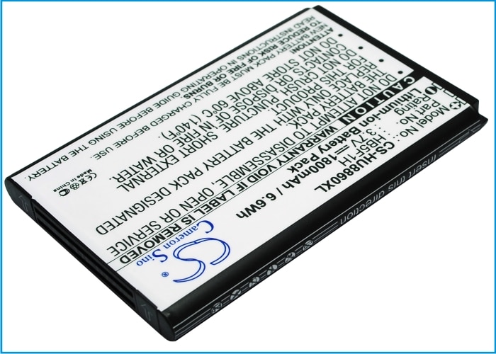 Batteri til mobiltelefon, smarttelefon for Huawei U8860, Honor, M886 m.fl.