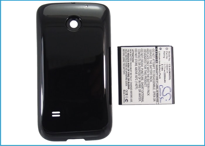 Batteri til mobiltelefon, smarttelefon for Huawei Sonic Ascend II, M865