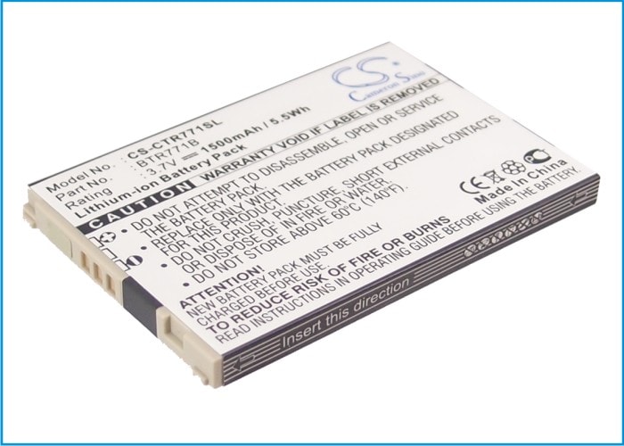 Batteri til mobiltelefon, smarttelefon for Casio GzOne Commando C771, C771