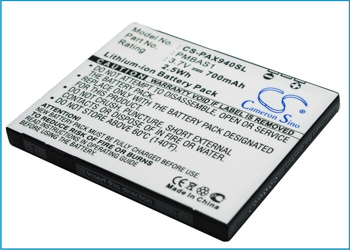 Batteri til mobiltelefon, smarttelefon for Panasonic 001P, 940P, 941P