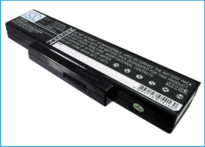 Batteri til bærbar PC, Notatbok for Asus A72, A72D, A72DR m.fl.