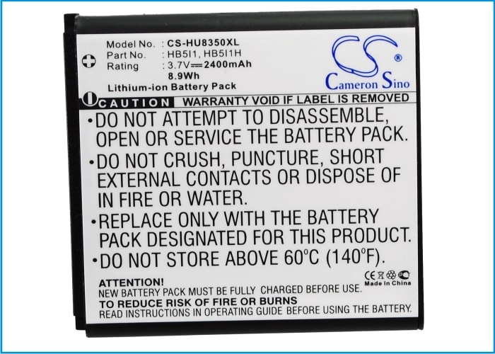 Batteri til mobiltelefon, smarttelefon for Huawei U8350, Boulder