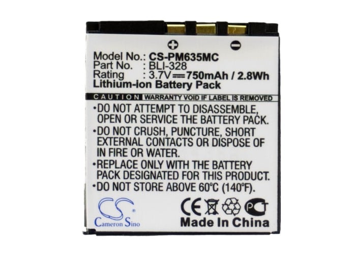 Batteri til kamera for Polaroid M630, M635