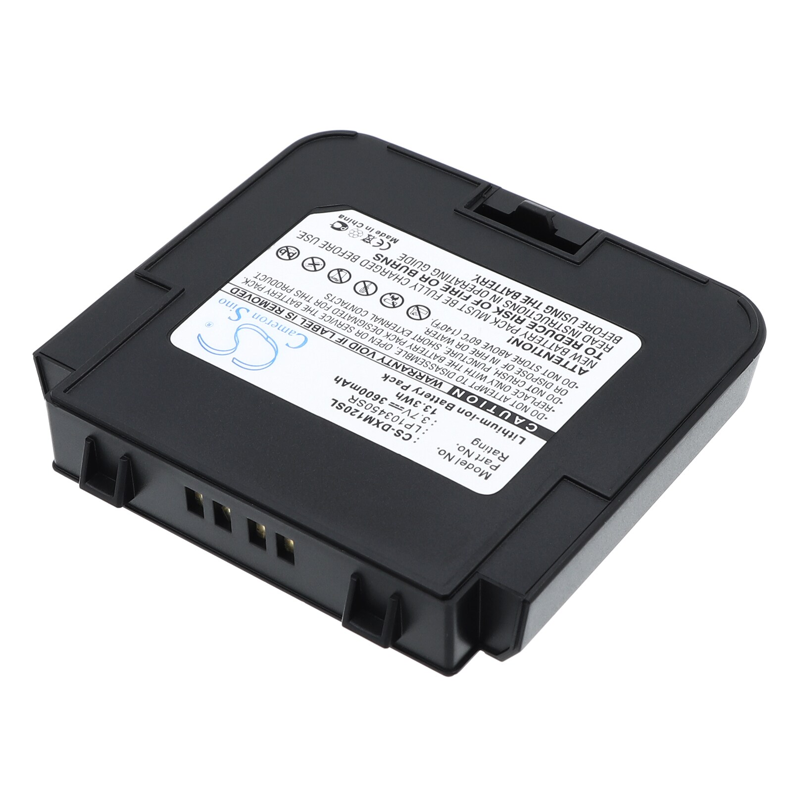 Batteri til mediaspiller for Delphi XM Satellite Radio SA10120 Roady, SA10120