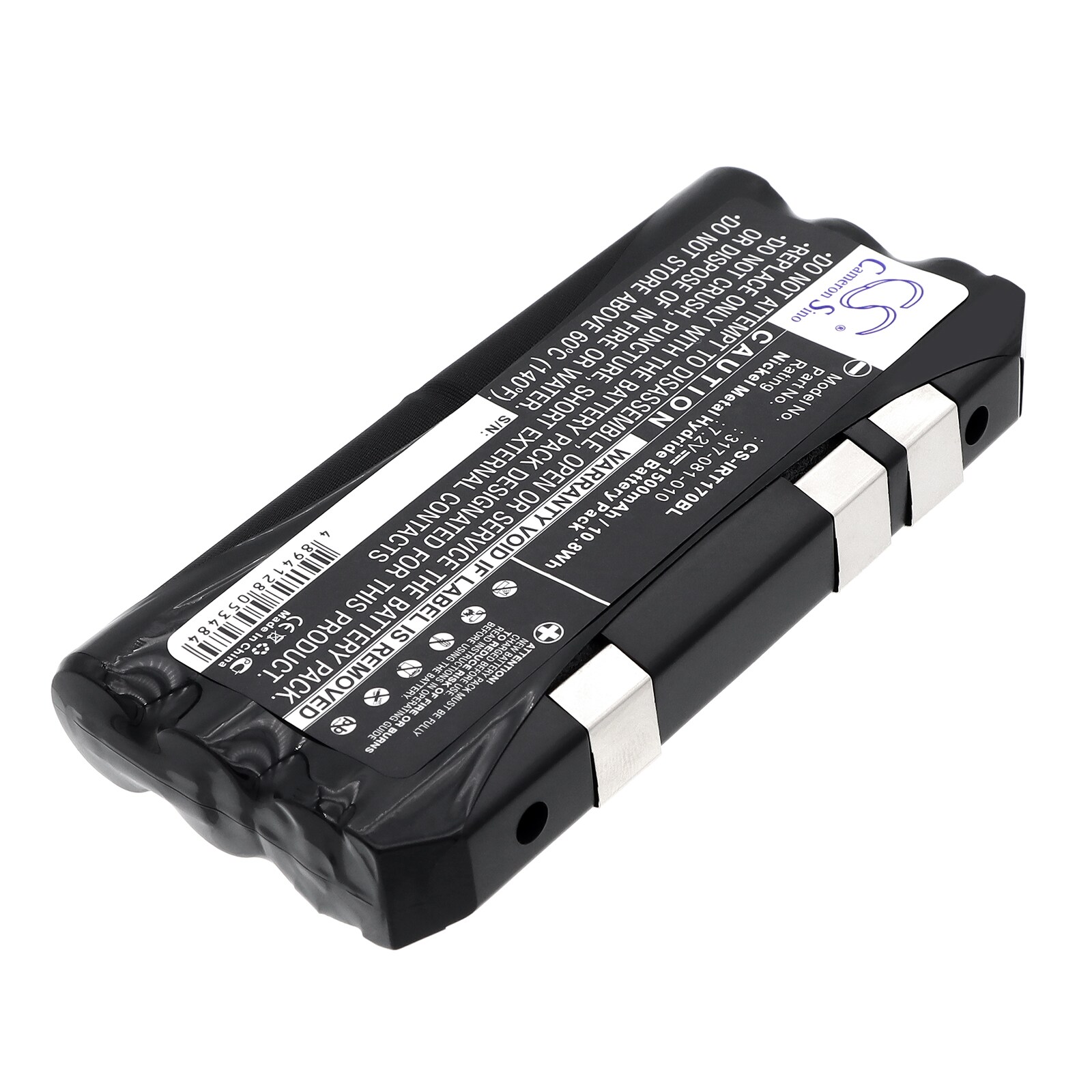 Batteri til strekkodeleser for Intermec RT1700, DT1700, RT1710 m.fl.