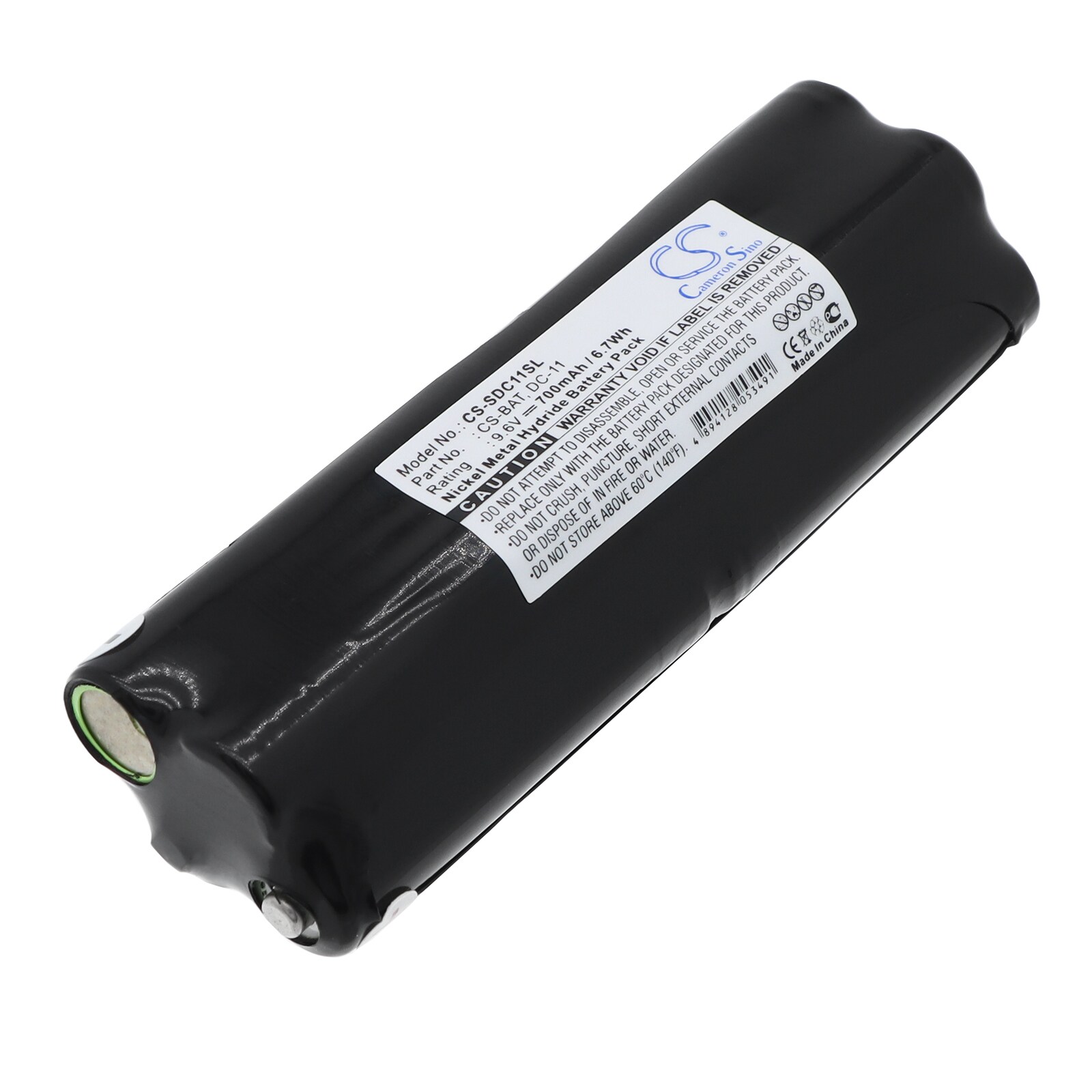 Batteri til hundehalsbånd for Innotek 1000005-1, CS-16000, CS-16000TT m.fl.