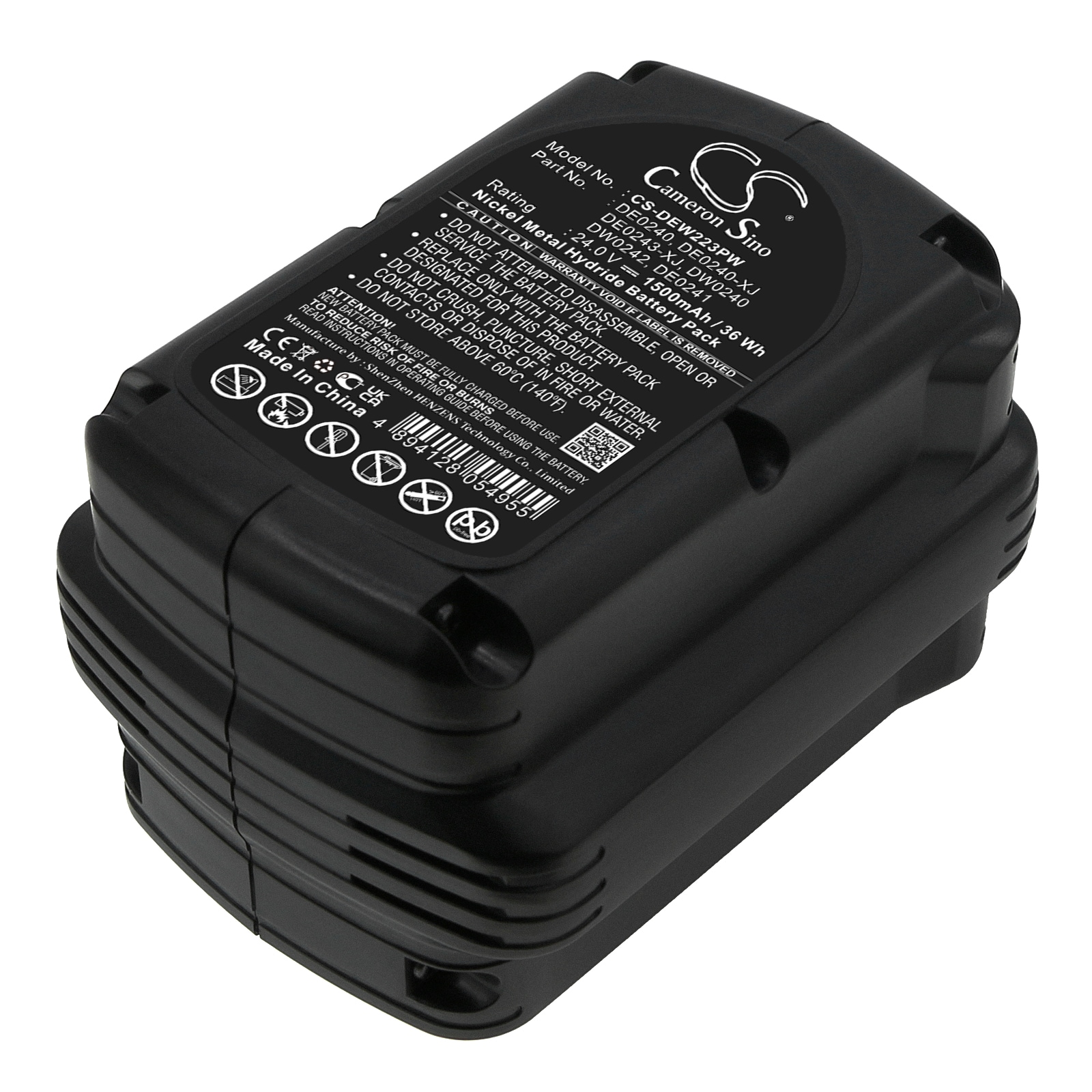 Batteri til elektriske verktøy for DeWalt DC222KA, DC222KB, DC223KA m.fl.