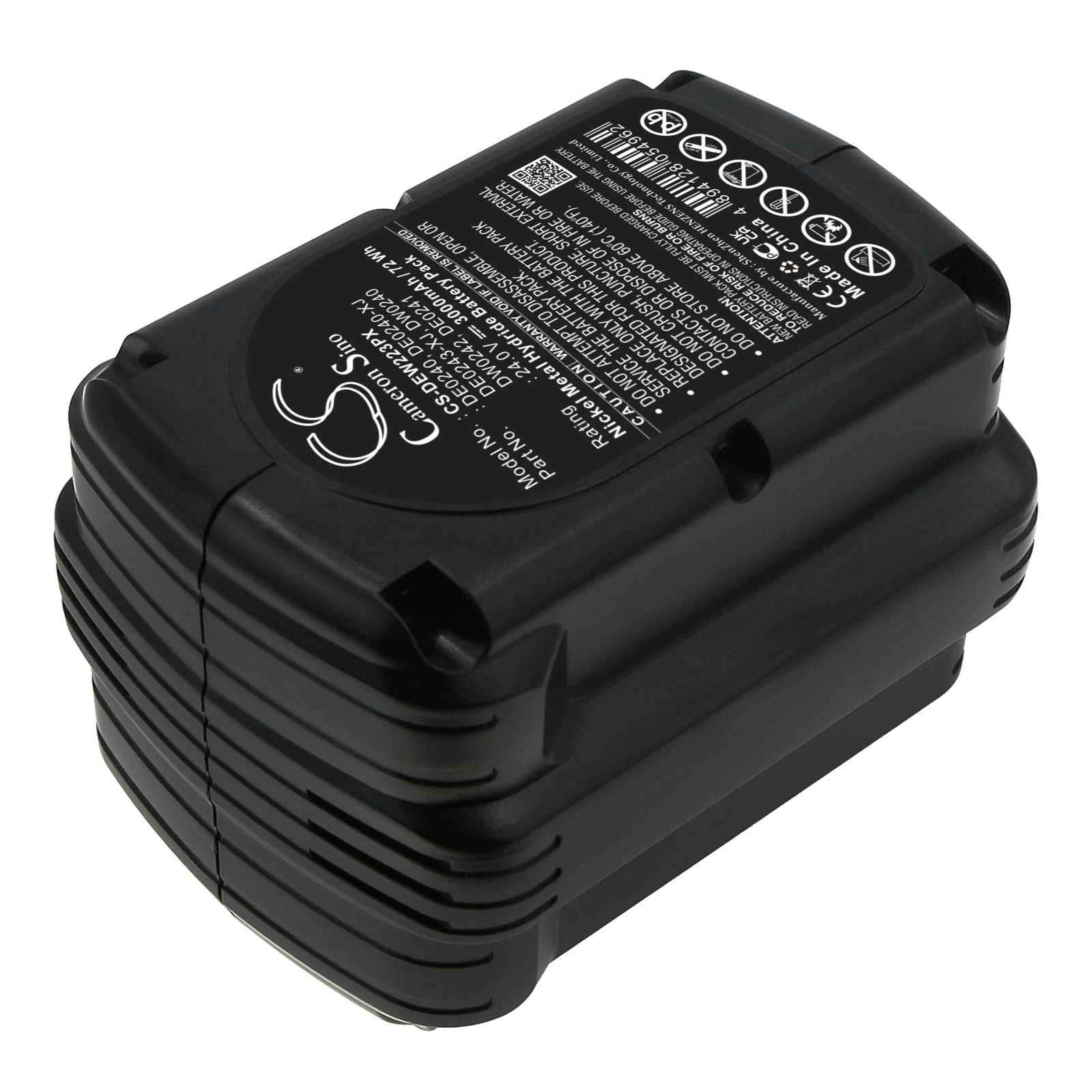 Batteri til elektriske verktøy for DeWalt DC222KA, DC222KB, DC223KA m.fl.