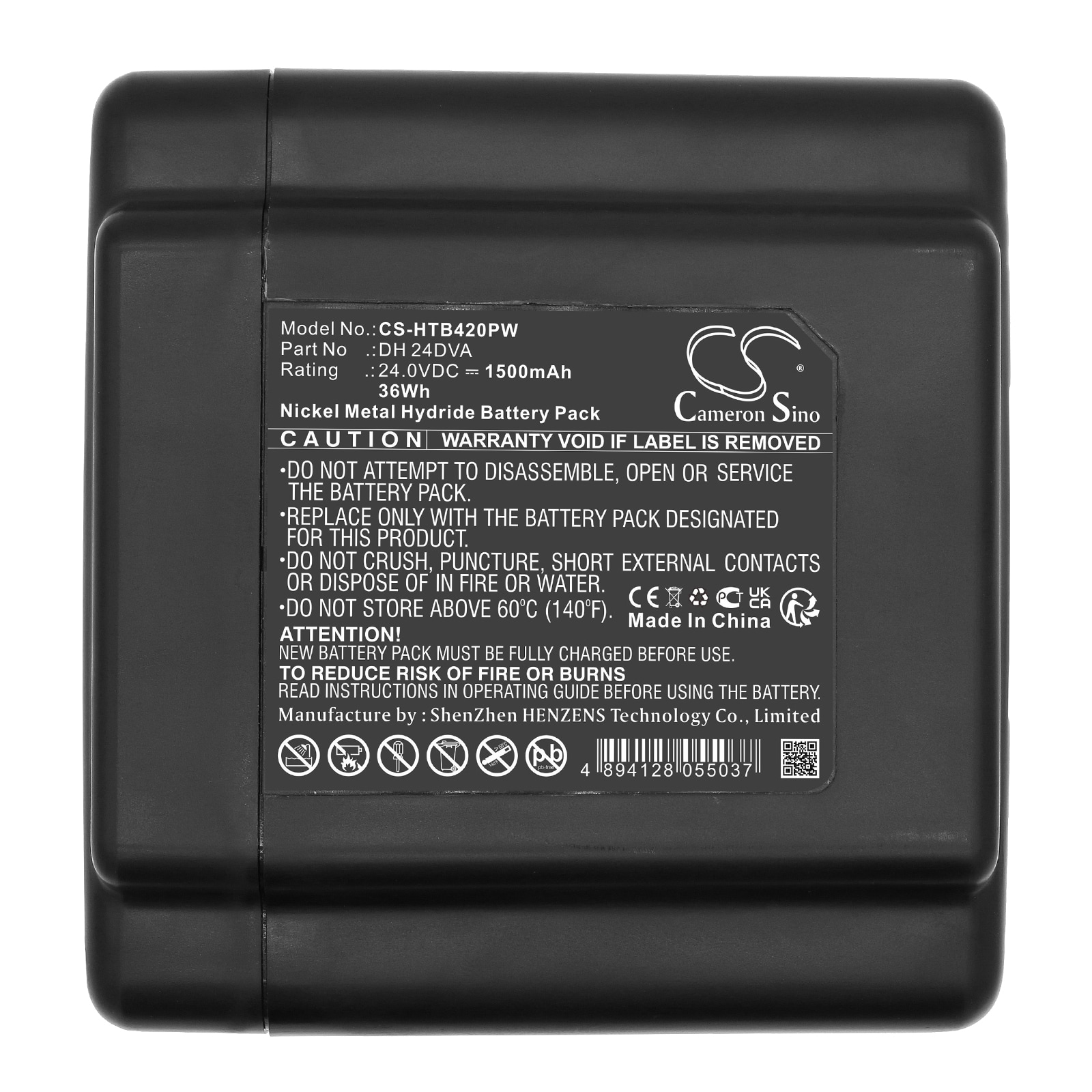 Batteri til elektriske verktøy for Hitachi C 7D, CR 24DV, DH 24DV m.fl.