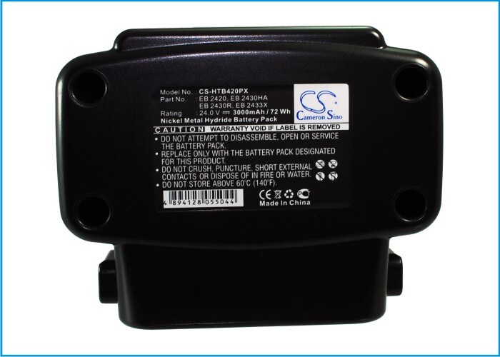 Batteri til elektriske verktøy for Hitachi C 7D, CR 24DV, DH 24DV m.fl.