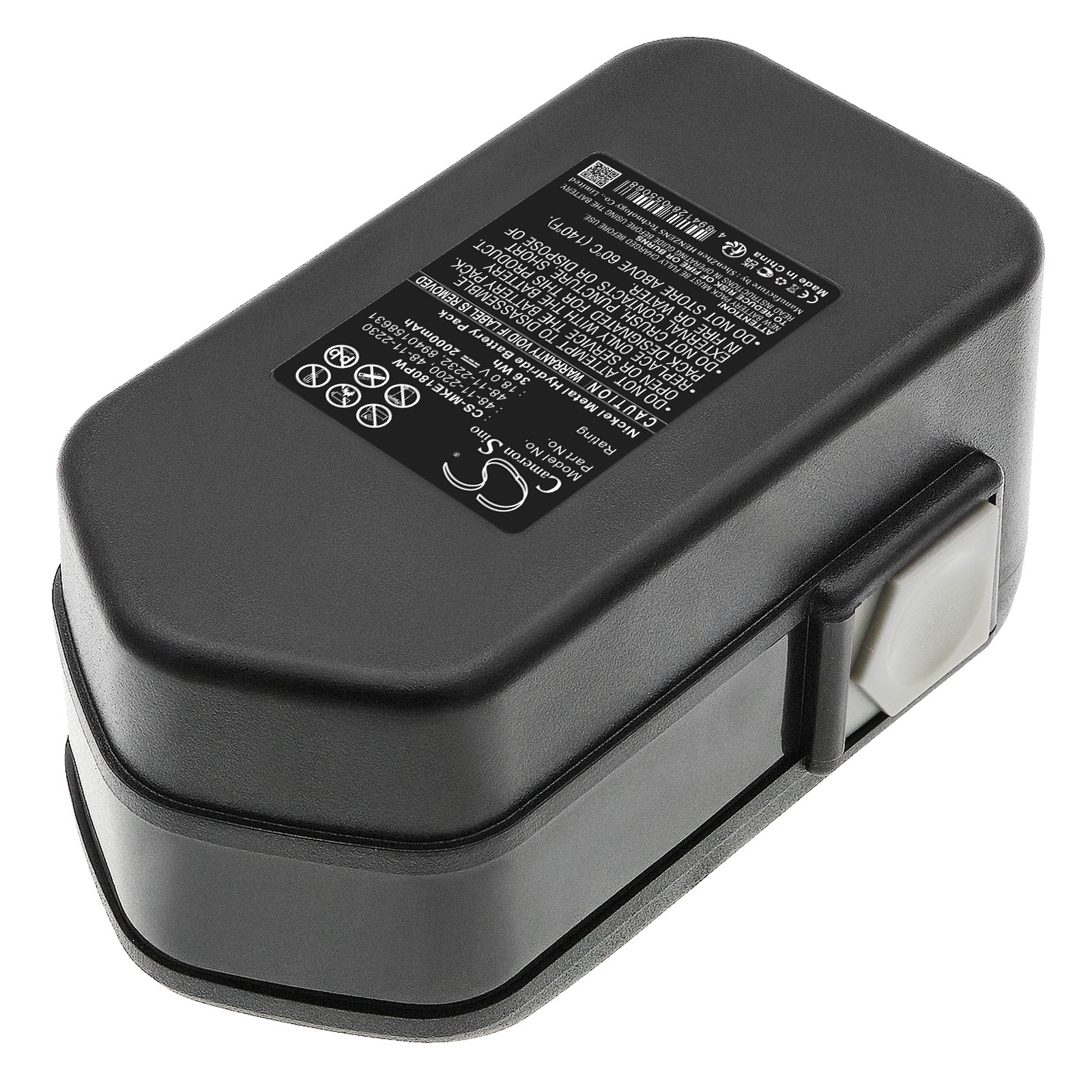 Batteri til elektriske verktøy fra Milwaukee 0521-20, 0521-21, 0521-22 m.fl.