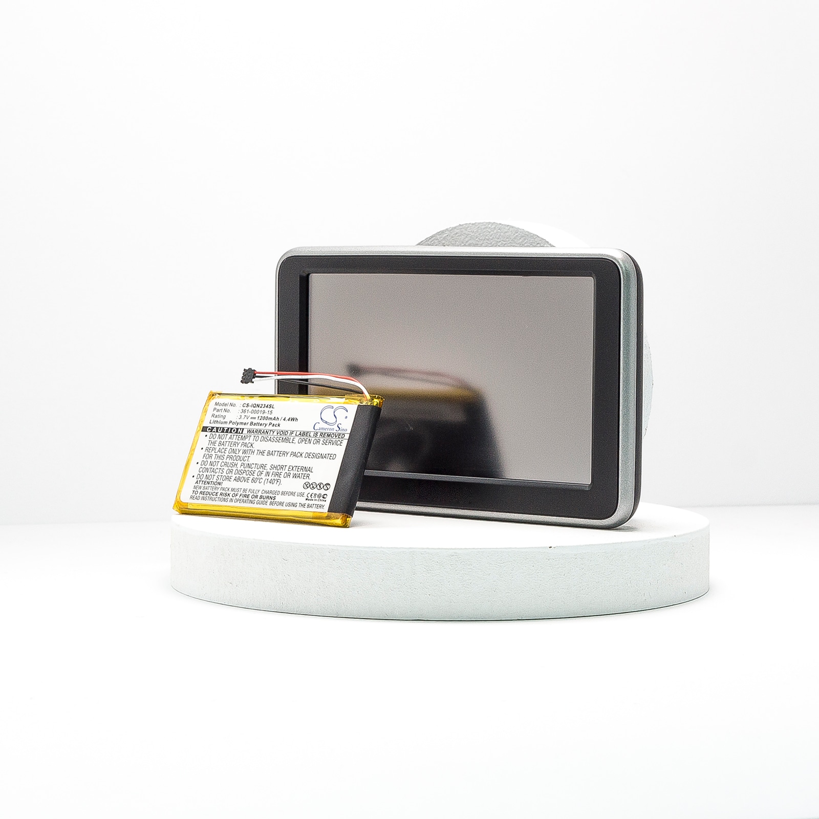 Batteri til GPS, navigasjonssystem for Garmin Nulink 2340, Nulink 2390