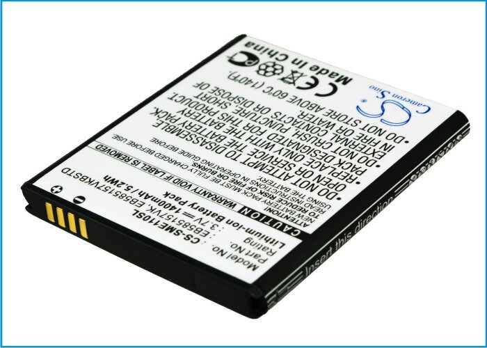 Batteri til mobiltelefon, smarttelefon for Samsung SHV-E120S, Galaxy S II HD LTE, Celox m.fl.
