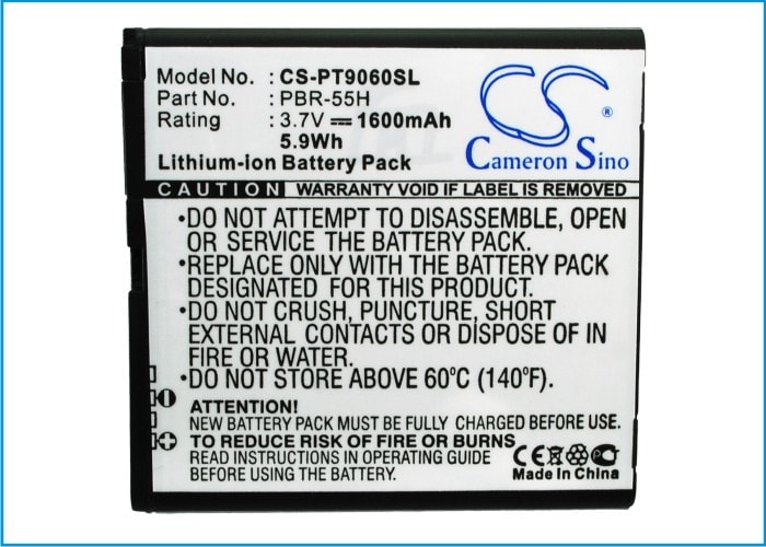 Batteri til mobiltelefon, smarttelefon for Pantech P9060, Pocket