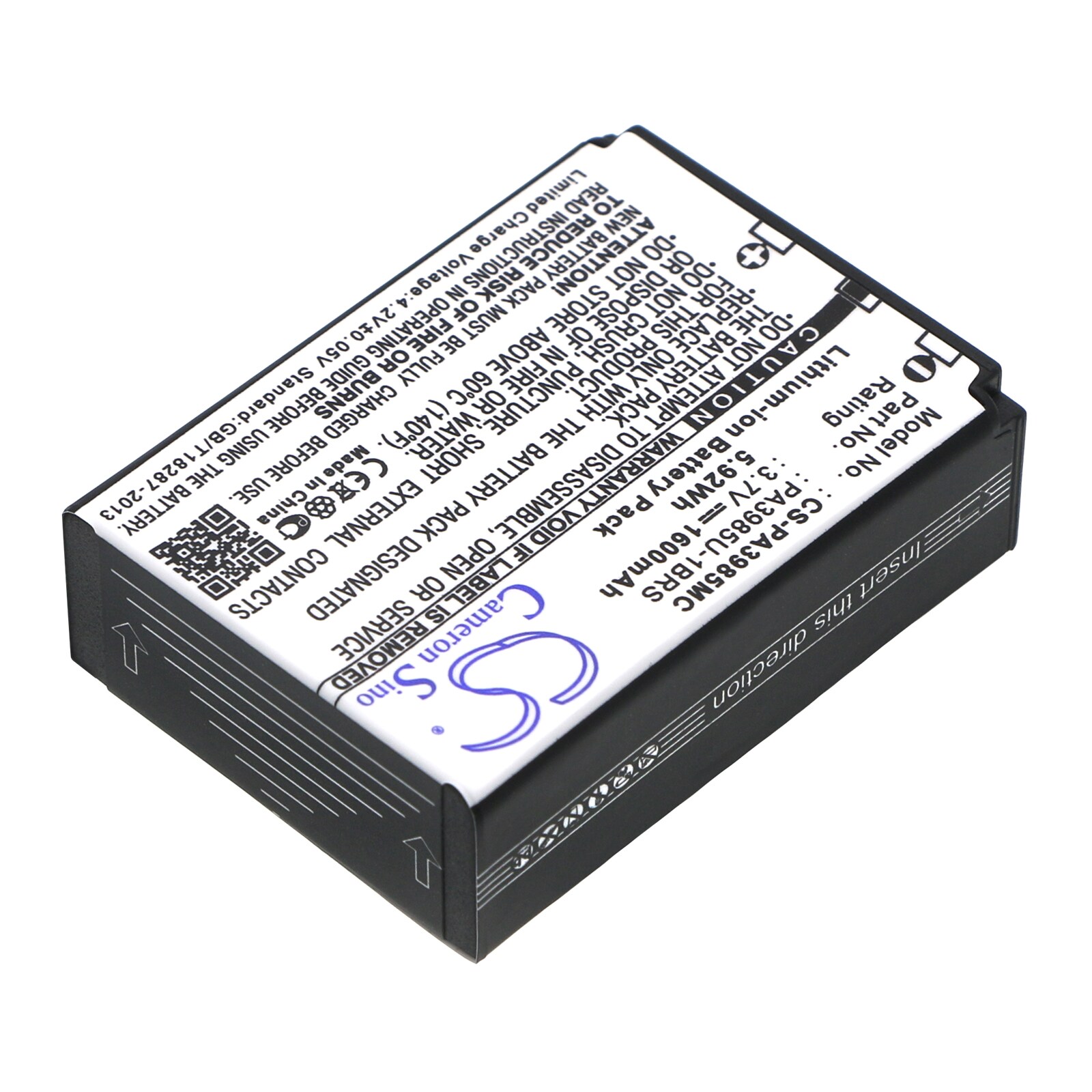 Batteri til kamera for Toshiba Camileo X200, Camileo X400, Camileo X416 HD