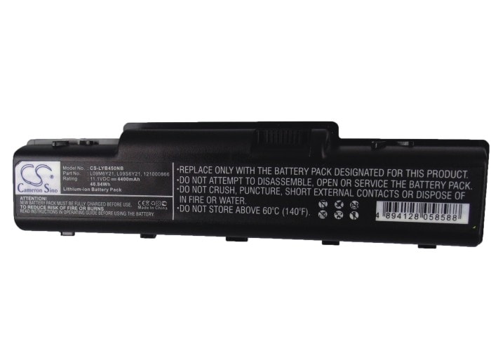 Batteri til bærbar PC, Lenovo IdeaPad B450, IdeaPad B450A