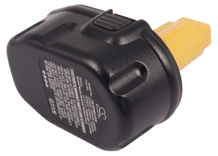 Batteri til elektriske verktøy for DeWalt DC528 lommelykt, DC551KA, DC612KA m.fl.
