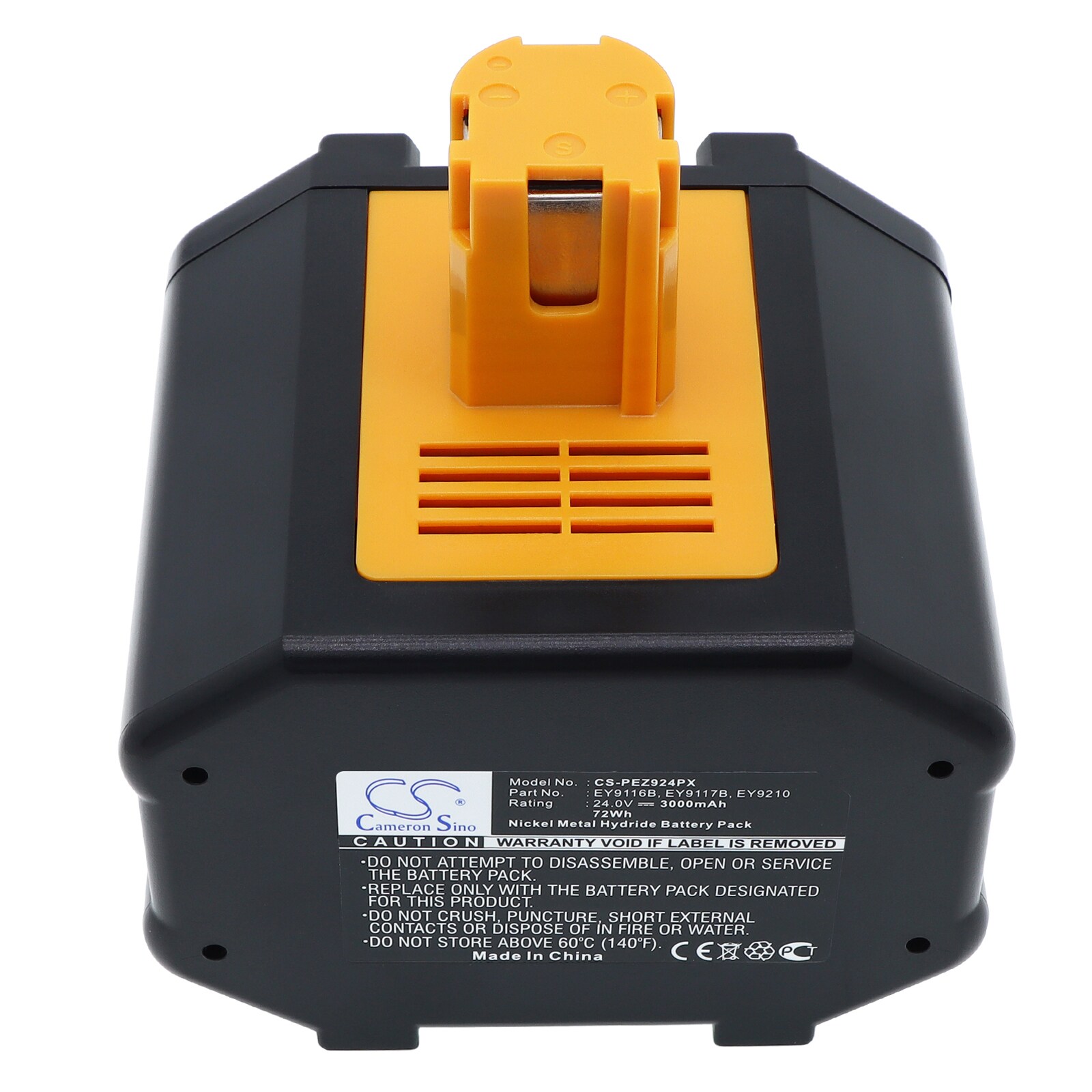 Batteri til elektriske verktøy for National EY6812NQKW, EY6812NQRW, EY6812VQKW m.fl.