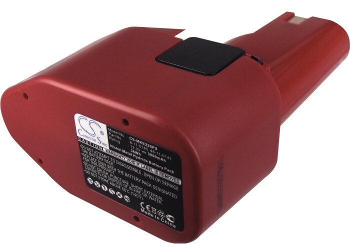 Batteri til elektriske verktøy fra Milwaukee 0401-1, 0401-4, 0407-22 m.fl.