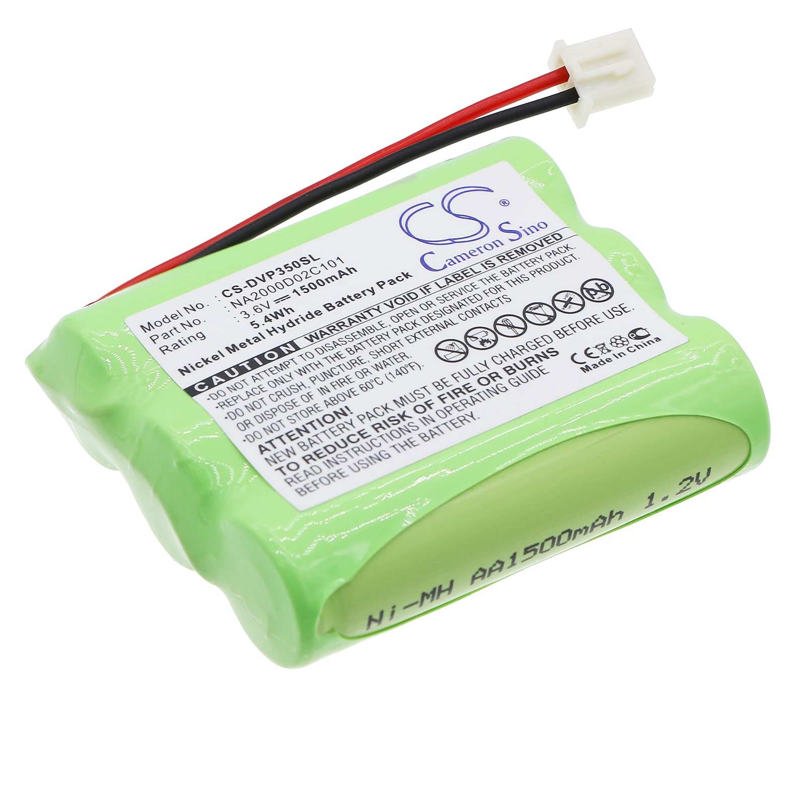 Batteri til DVD-spiller for Dual DVD-P350