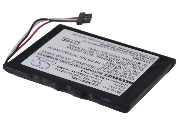 Batteri til GPS, navigasjonssystem for Magellan RoadMate 5175TLM, RoadMate 5175-LM