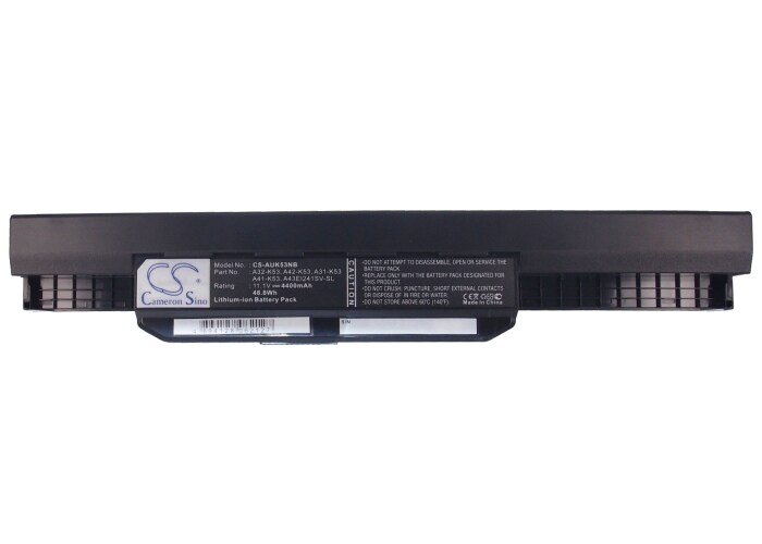 Batteri til bærbar PC, Notatbok for Asus A53B, A53BY, A53E m.fl.