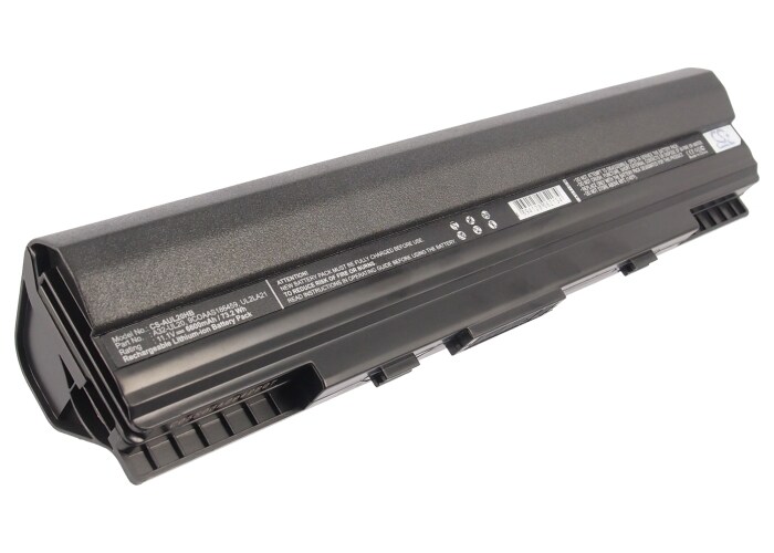 Batteri til bærbar PC, Notatbok for Asus Eee PC 1201N, Eee PC 1201T, Eee PC 1201 m.fl.