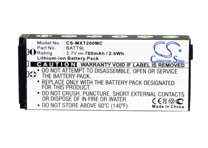 Batteri til kamera for Midland XTC-200, XTC200VP3, XTC200 m.fl.