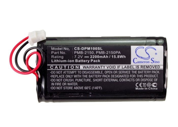 Batteri til fjernkontroll for DAM PM100-DK, PM100II-DK, PM100III-DK m.fl.