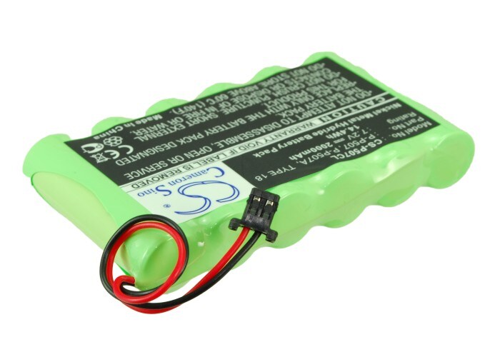 Batteri til trådløs telefon for Panasonic KX-TG2000, KX-TG4000, KX-TG4000-basestasjoner m.fl.