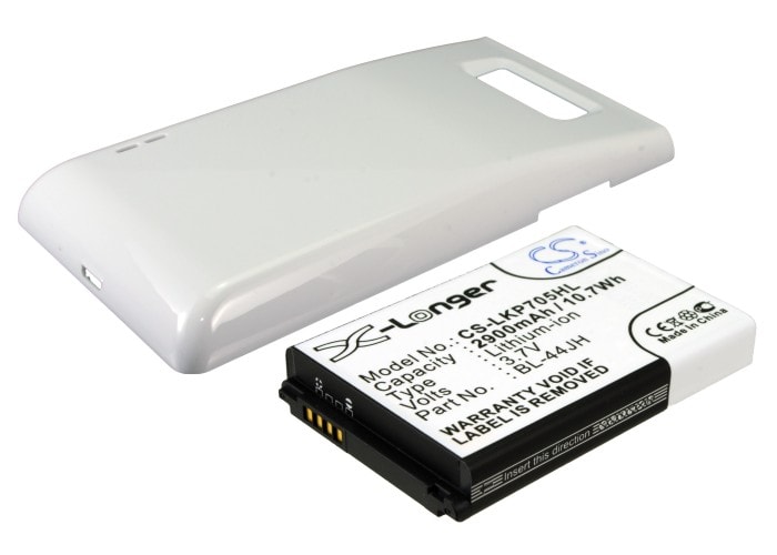 Batteri til mobiltelefon, smarttelefon for LG Optimus P705, Optimus P705g