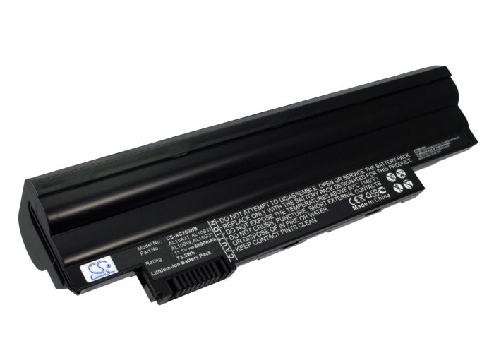 Batteri til bærbar PC, Acer Aspire One AOD255-A01B/K m.fl.