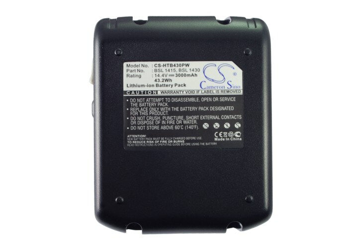 Batteri til elektriske verktøy for Hitachi DS 14DBL, DV 14DBL, C 14DSL2 m.fl.