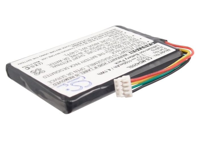 Batteri til GPS og navigasjonssystem for Medion GoPal P4425, GoPal P4225, P4225 M5 m.fl.