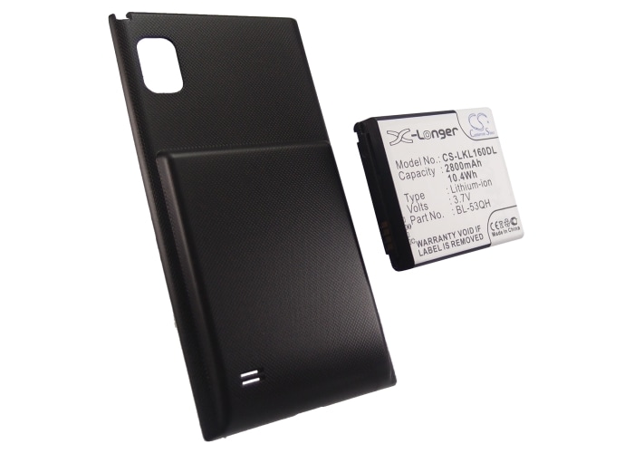 Batteri til mobiltelefon, smarttelefon for LG Optimus LTE II, Optimus LTE 2, F160L m.fl.