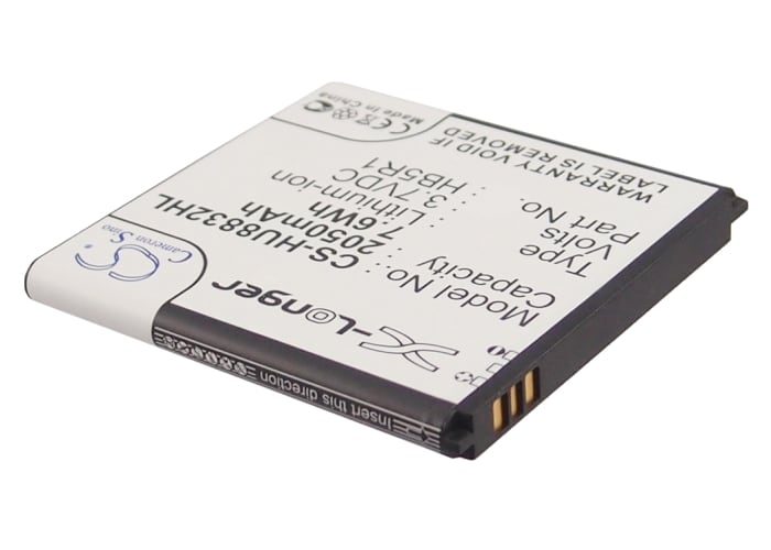 Batteri til mobiltelefon, smarttelefon for Huawei U8832, U8832D, U8520 m.fl.
